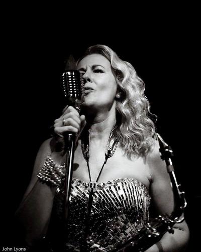 On stage at The Pheasantry Chelsea